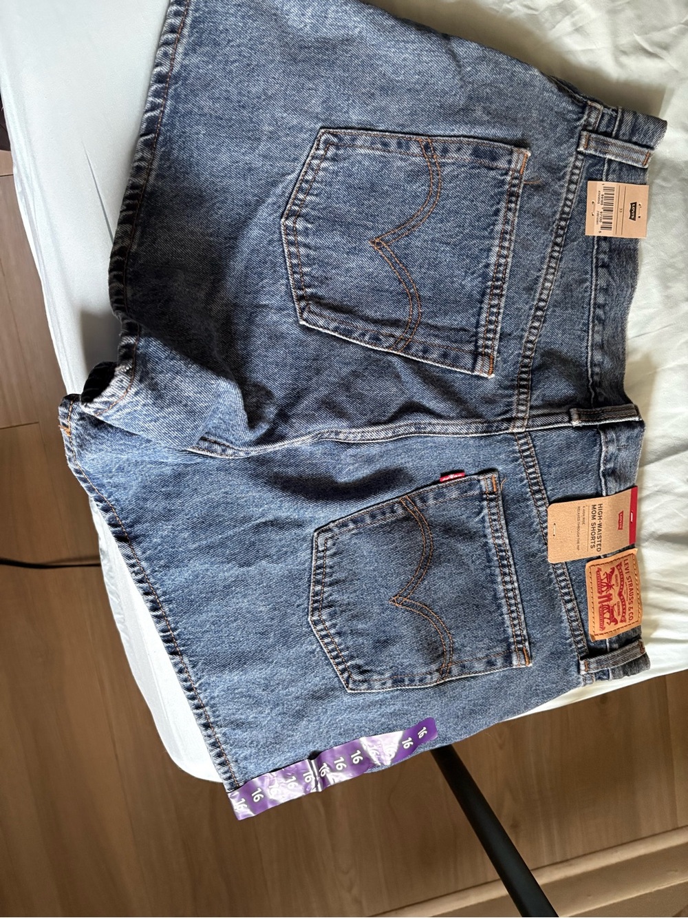 Levi's Denim Skirt in Medium Blue